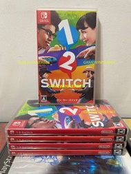 《今日快閃價》（中古二手）日版 Switch NS遊戲 雙人體感遊戲 聚會遊戲 派對遊戲 Party game 四目交投 1-2-Switch ！/ SWITCH 1+2 日英文版 （包含28款遊戲）