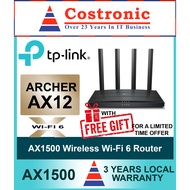 TP-Link Archer AX12 AX1500 Wi-Fi 6 Router - 3 Year Local from Ban-Leong Technologies)