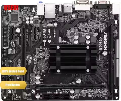 ASRock Q1900M integrated J1900 quad-core CPU low power DDR3 (Randomly send brand appearance)