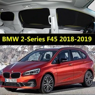 Car Sunshade for BMW F45 2-Series 5-Seats 2018-2019 Fully Blackout Car Curtain Sunshade Sun Protecti