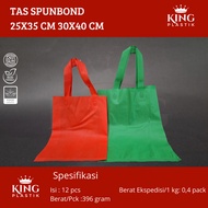 Cloth Bag 25x35 30x40 Contents 12 pcs | Goodie Bag | Spunbond Handle 25 x 35 30x40