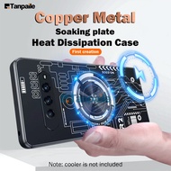 Magnetic Cooling Phone Case For Black Shark 4 4S 5 Pro Shockproof Copper Heat Dissipation Metal Back Cover