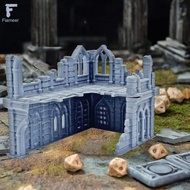 [Flameer] RPG Terrain Countryside Ruins Creative Tabletop RPG Scenery and Game Terrain