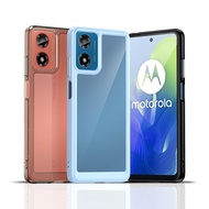 For Motorola Moto G55 G56 G64 G66Y G66J G73 G75 G84 G85 G86 G100 Pro Phone Case Luxury Clear PC + TP