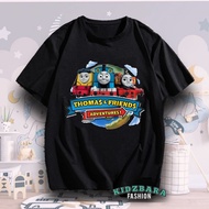 Baju Thomas & Friends Keretapi Kartun | Saiz 100-150cm | Cotton Sejuk & Selesa
