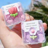 Disposable Travel Soap Portable Children's Soap Petal Soap Cute Hand Soap Student Hand Soap Universa