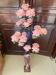 Bunga mawar artifisial sudut ruangan - Mawar