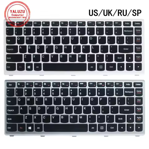 US English/Russian/Spanish NEW Laptop Keyboard For Lenovo U310 U310-ITH U310-IFI