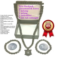 Kalung Gelang Black jade gwisamunsok korea
