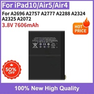 Fast Shipping 3.8V 7606mAh Tablet Battery for iPad10/iPad Air5/iPad Air4 A2696 A2757 A2777 A2288 A23