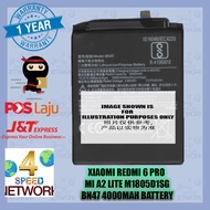 XMI Mi A2Lite RDMI 6Pro BN47 Battery 4000mAh BETERI BATERY 4000 RDMI6Pro 6 Pro MiA2Lite MiA2 A2 2 Li