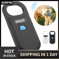 [READY STOCK] Portable Animal Microchip Tag Barcode Scanner Pet RFID Chip Reader OLED Display