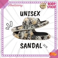 (Abellistory) Unisex Trendy Slipper Anime Cartoon Sandal 36-45