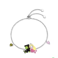Gnoce Wicked Friendship Love Heart Adjustable Bracelet
