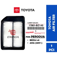 【READY STOCK】TOYOTA Air Filter For Perodua Axia 2017-/ Bezza 1.0/ Bezza 1.3 (17801-BZ130/17801-BZ140