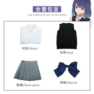 สีดำคาวาฮาระ ชิโยคอสเพลย์เครื่องแต่งกาย นักเรียน ชุดอะนิเมะหญิงชุดโมเอะ ลิตเติ้ลคิตตี้ยี่ห้อในสต็อกจ