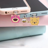 Anime cute Disney mickey mouse anti dust plug phone / dust plug type c / dust plug iphone