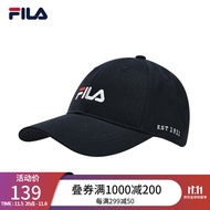 斐乐（FILA） 官方情侣款棒球帽2022秋季新款百搭时尚运动帽子遮阳帽 传奇蓝-NV XS