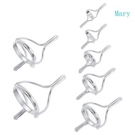 Mary 7pack Double Foot Fishing Rod Guides Rings Corrosions Resistant Stainless Steel