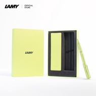 เซตปากกาหมึกเจล LAMY Box Set Pouch safari rollerball pen springgreen