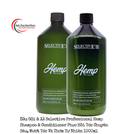 Dầu Gội Dầu Xả Selective Hem.p Vegan Shampoo Conditioner Thuần Chay Tự Nhiên Giúp Phục Hồi Tóc Mềm