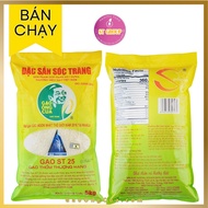 Combo of 2 bags of 10kg of ST25 Ong Cua Rice, genuine Soc Trang specialty, the best rice in the worl