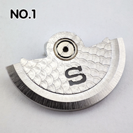NH35 rotor watch movement metal rotor S logo rotor fits NH35/NH36 movement watch parts replacement p
