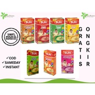 PAKET 3 PCS Sun Bubur Sereal Susu 120g / Sun bubur MPASI 6+ bulan