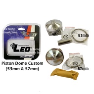 PISTON DOME CUSTOM (LEO) // 53MM & 57MM