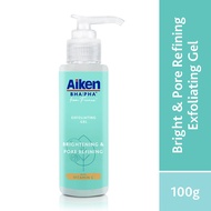 AIKEN BHA PHA Bright Pore Refining Exfoliating Gel 100g Blackheads Whiteheads Glowing Skin Blemish-F