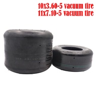 10x3.60-5 Tubeless Tyre 11x7.10-5Tubeless Tyre for Go Kart Vacuum Tire Front Wheel Tire Accessories