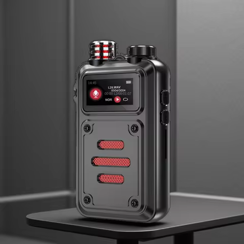 32GB-128GB Professional Mini Digital Voice Recorder Smart Sound Activated Ditachphone Espia DSP Nois