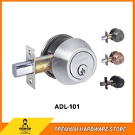 ARMOR Stainless Steel Thumbturn & Key Single Deadbolt Lock ADL-101 Door Lock (SN/AC/MB/MG) Dead Bolt