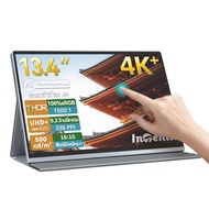จอมอนิเตอร์ Intehill จอคอม 4K จอภาพแบบพกพา 13.4 นิ้ว  ขนาด 3840x2400 หน้าจอสัมผัส จอคอมพิวเตอร์มินิพ