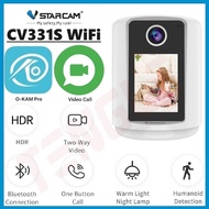 VSTARCAM CV331S WiFi FULL HD 1080p 2mp Two-Way One Click Video Call กล้องวงจรปิด โทรวีดีโอคอลได้ มีแบตเตอรี่ในตัว
