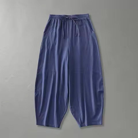 Summer Men Pants 9XL 8XL 7XL Waist 170cm Cotton Plus Size Long Pants