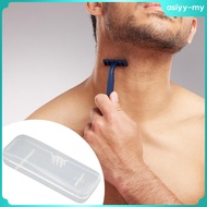 [AsiyyMY] Men's Manual Razor Case, Razor And Refill Organizer, Durable And Dustproof