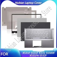 New For X531F S531F K531 S5500F X531FA S532F Laptop LCD Back Cover Front Bezel Top Palmrest Keyboard