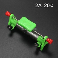 "Sliding Rheostat 20 Ohm 2 Amp Adjustable Sliding Rheostat Junior High School Physics Experiment Tea