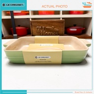 Le Creuset Classic Rectangular Dish, 32cm /12.9 inch / 3Qt Palm Stoneware Bakeware