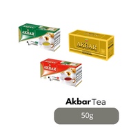AKBAR Premium Quality Tea | Teh Uncang Terbaik | 25 Uncang | 50g  [Aroma & Rasa Asli] AKBAR Teh Ceyl