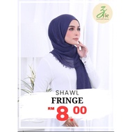 Tudung Shawl Fringe Arabic