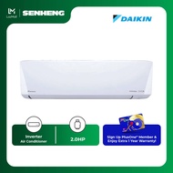 Daikin Inverter R32 2.0HP FTKU Series Air Conditioner (Deluxe) - DAI-FTKU50B/RKU50B