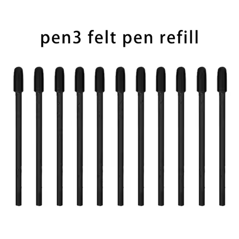 10Pcs Felt Pen Nibs and Holder for Wacom Pen 3 PTK470 PTK670 PTK870 DTH135 DTH172 DTH227 Digital Art