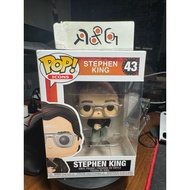 (R&G2H) Funko POP Stephen King (43) with Boss Protector