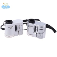 [LI] 60X Mini Magnifier Microscope With LED Light 【IE】
