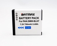 Battery for Panasonic LUMIX DMW-BLH7E 750mAh New DMC-GF7 GF8 GM1 GM5 DC-GF9 GF10 LX10 LX15, DMW-BLH7, BLH7E, BLH7 Reinforced  แบตเตอรี่ รุ่น