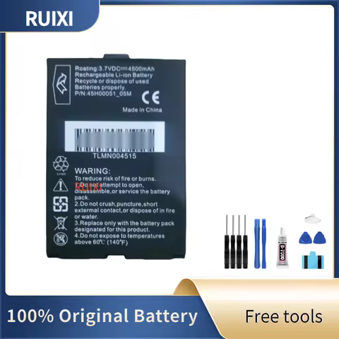 RUIXI TLMN004515 3.7V 4500mAh Battery For 45H00051-05M lithium battery + Tools