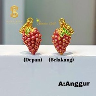 Sincere Store Emas 916 5G Loket Anggur 2C | Emas 916