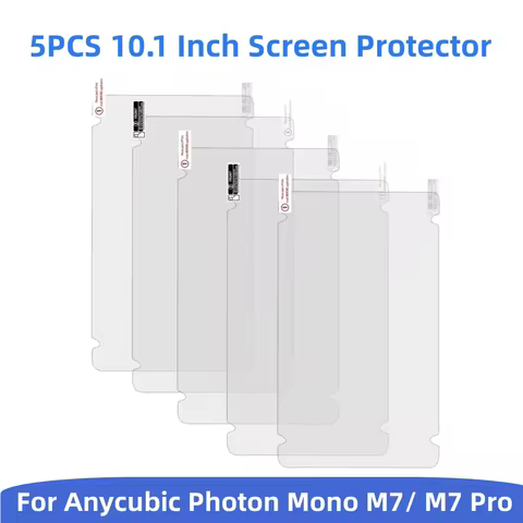 5PCS Screen Protector for Anycubic Photon Mono M7 Pro M7 Resin LCD 3D Printer Scratch Proof Protecto